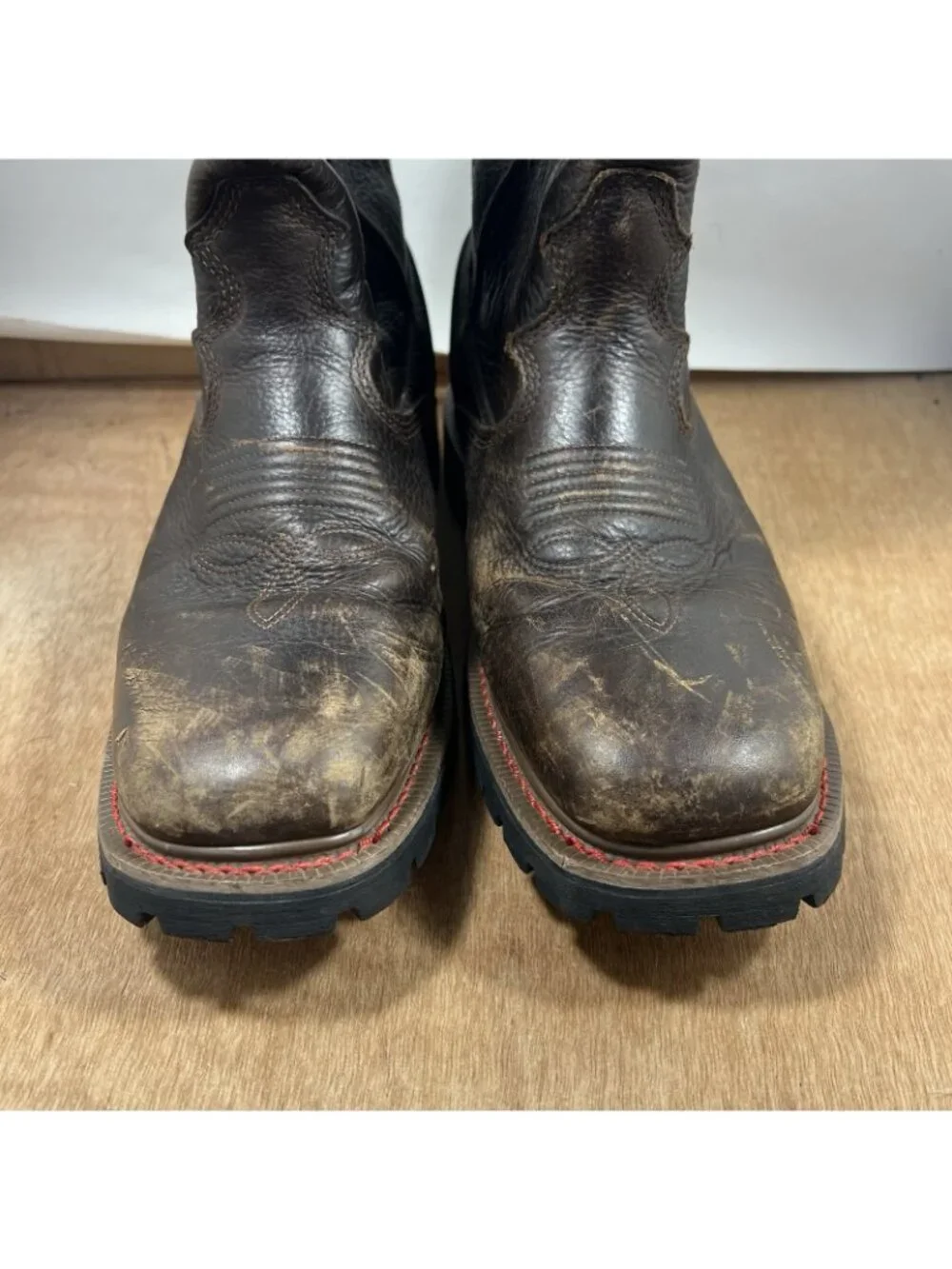 Oliver by Honeywell Men's Size 9 Safety Square Toe Western Work Boot OL10002